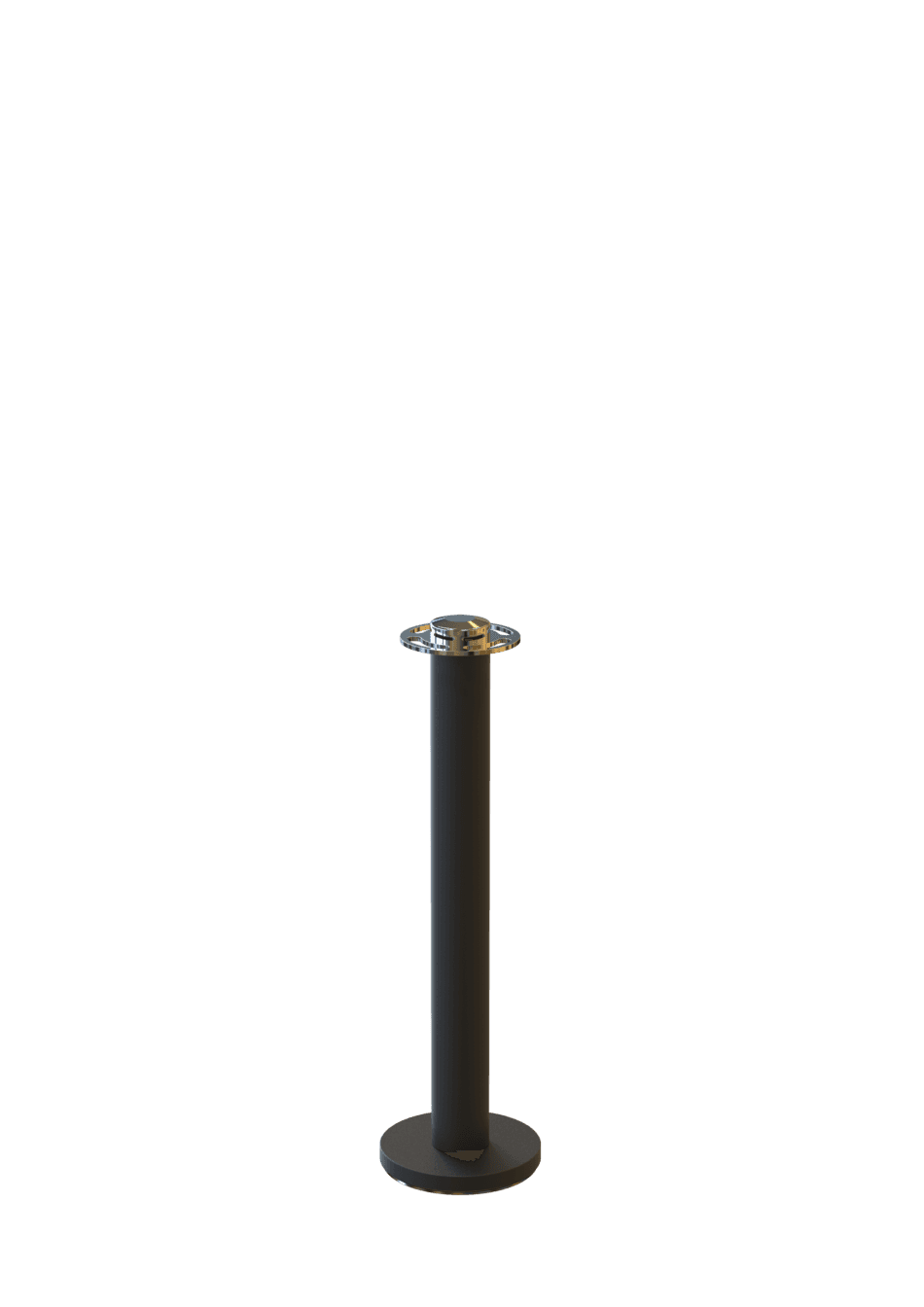 Poste Separador con Cordón Catenaria Mini Magnético