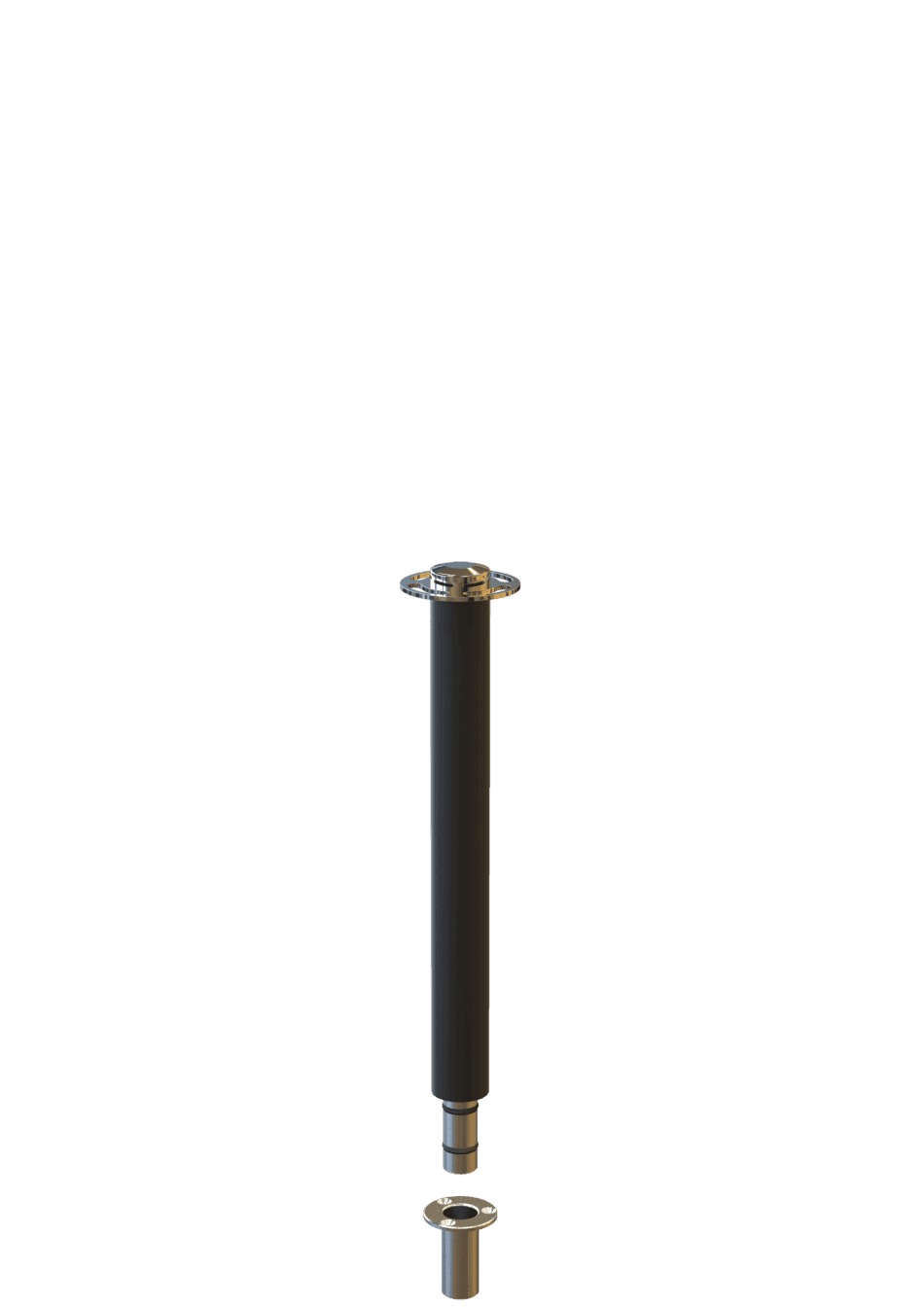 Poste Separador con Cordón Catenaria Mini Unfix